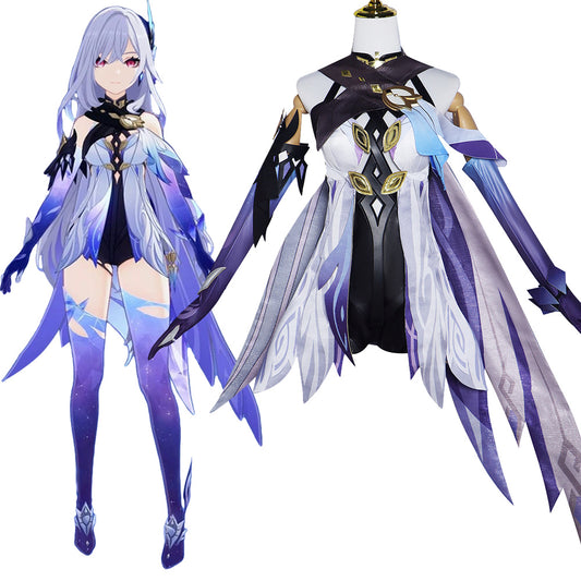 Genshin Impact Skirk Cosplay Costume