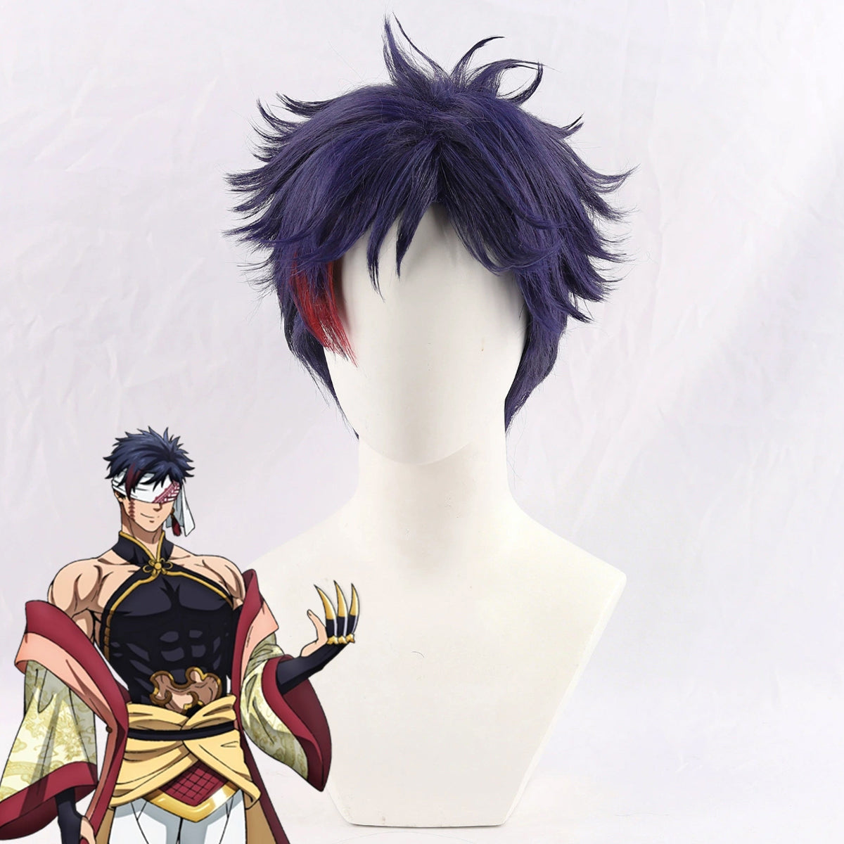 Motosega Uomo Denji Parrucca Cosplay Dorata