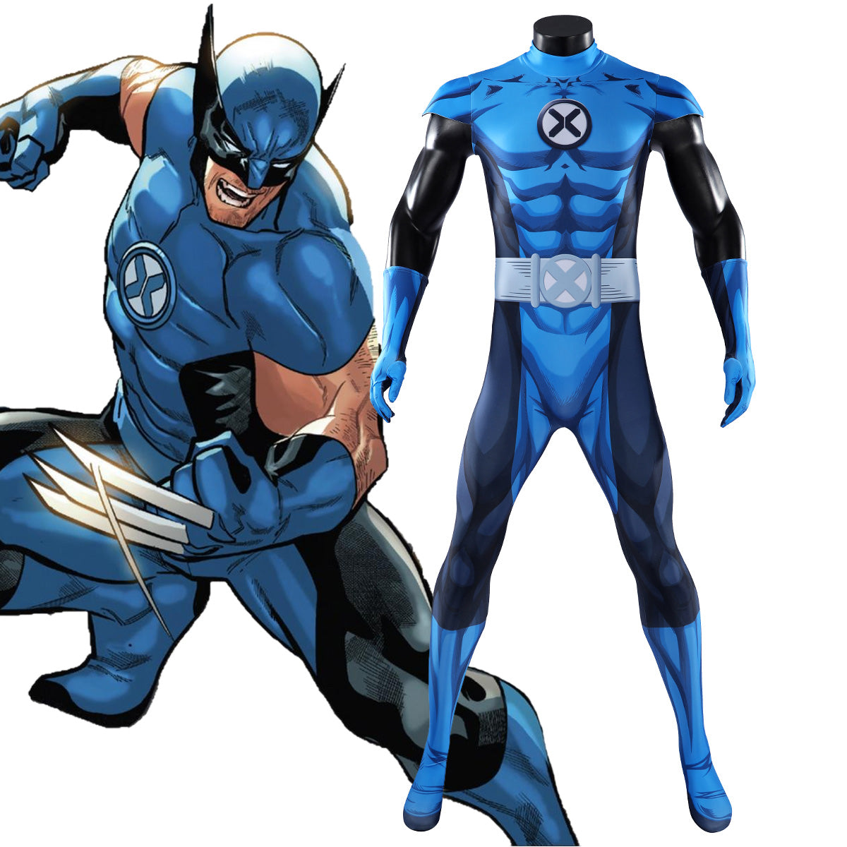 Fantastic Four Wolverine Cosplay Costume