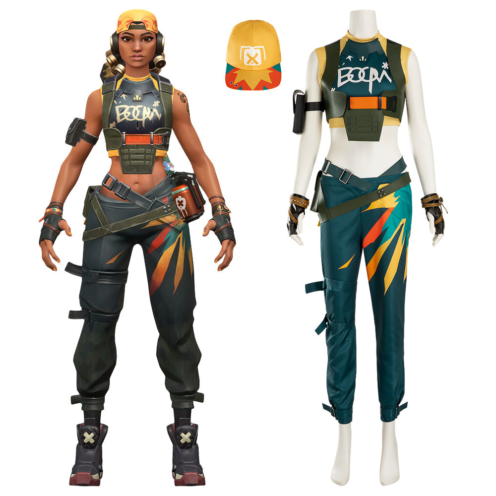 Valorant Raze Cosplay Costume – Gcosplay