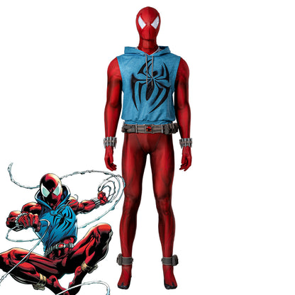 Spider-Man: Across the Spider-Verse Scarlet Spider Cosplay Costume