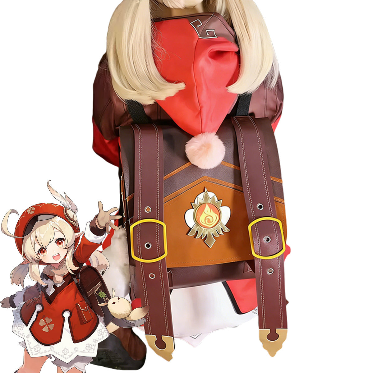 Guilty Gear-Strive-Bridget accesorio de arma de cosplay