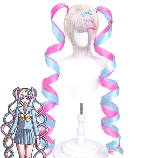 Needy Streamer Overload Needy Girl Overdose OMGkawaiiAngel-chan Riband Pink Blue Cosplay Wig