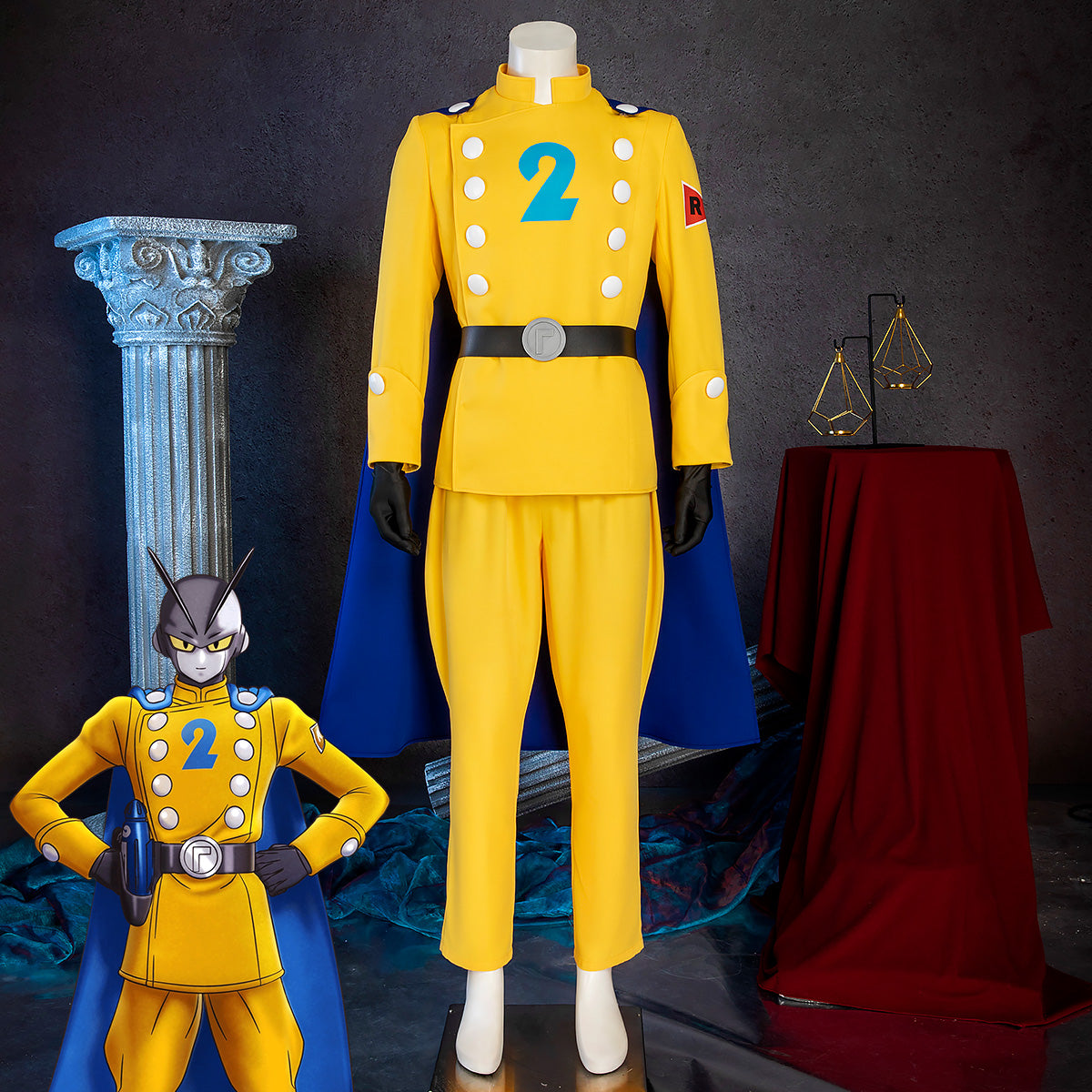 D Ball: Super Hero Gamma 2 Cosplay Costume