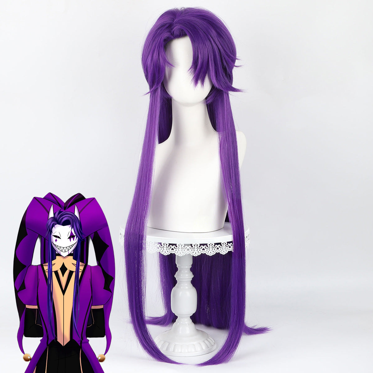 Honkai: Star Rail Arlan Silber Cosplay Perücke
