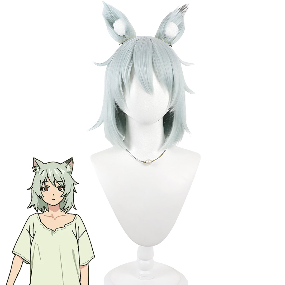 Chainsmoker Cat Yaniko Sato Yanineko Cosplay Wig