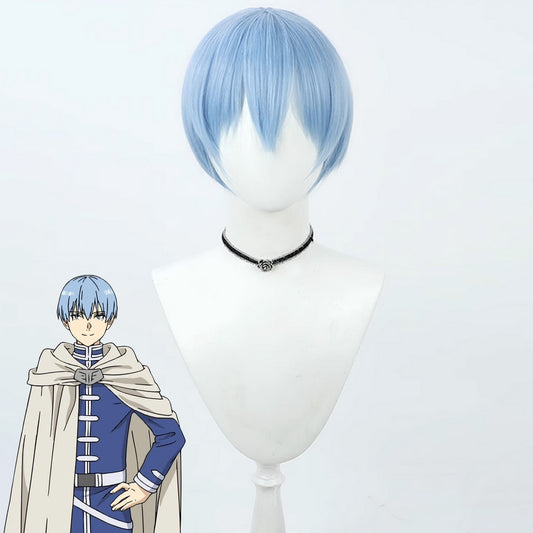Frieren: Beyond Journey's End Himmel Blue Cosplay Wig