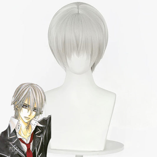 Vampire Knight Kiryu Zero Silve Cosplay Wig