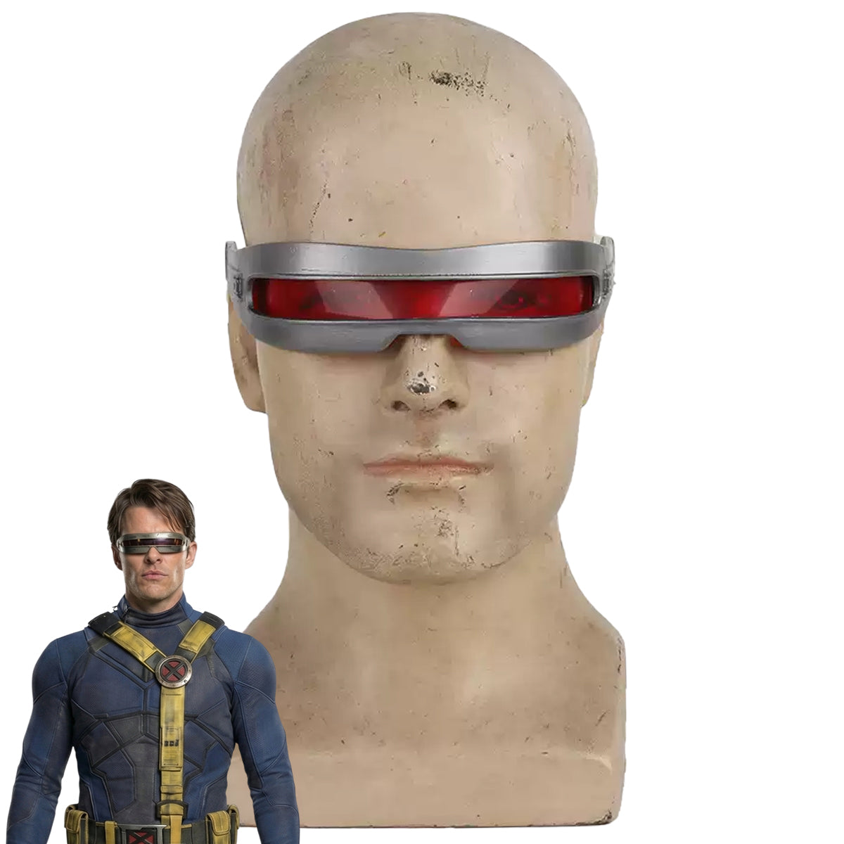 Marvel AVENGERS 5: Doomsday Cyclops Goggles Cosplay Accessory Prop