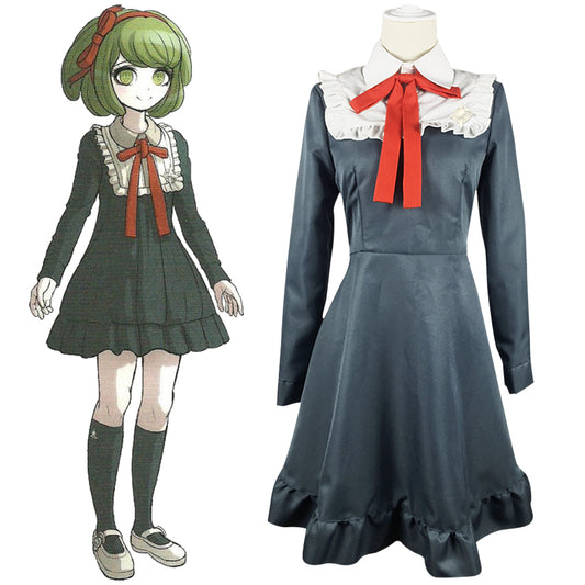 Danganronpa Dangan Ronpa Another Episode: Ultra Despair Girls Monaca Towa Cosplay Costume