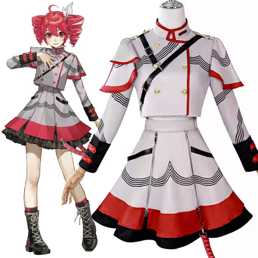 【In Stock】Vtuber Kasane Teto Cosplay Costume