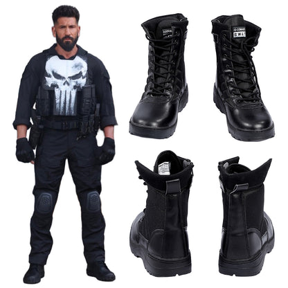 Akatsuki Deidara aus Naruto Halloween Weiße Schuhe Cosplay Stiefel