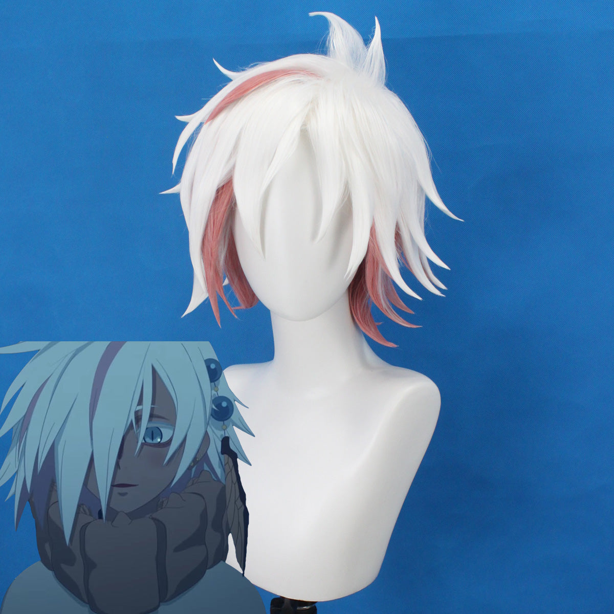TRIGUN Trigun Stampede Zazie The Beast Silver Cosplay Wig