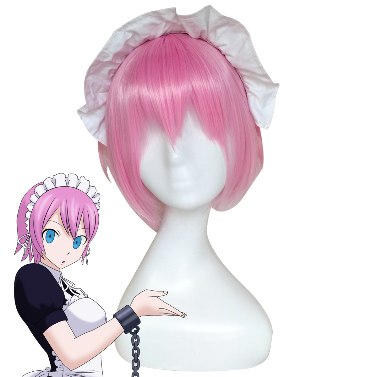 Fairy Tail Virgo Pink Cosplay Wig - Only Wig