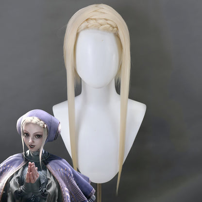 Honkai: Parrucca cosplay d'argento di Star Rail Arlan