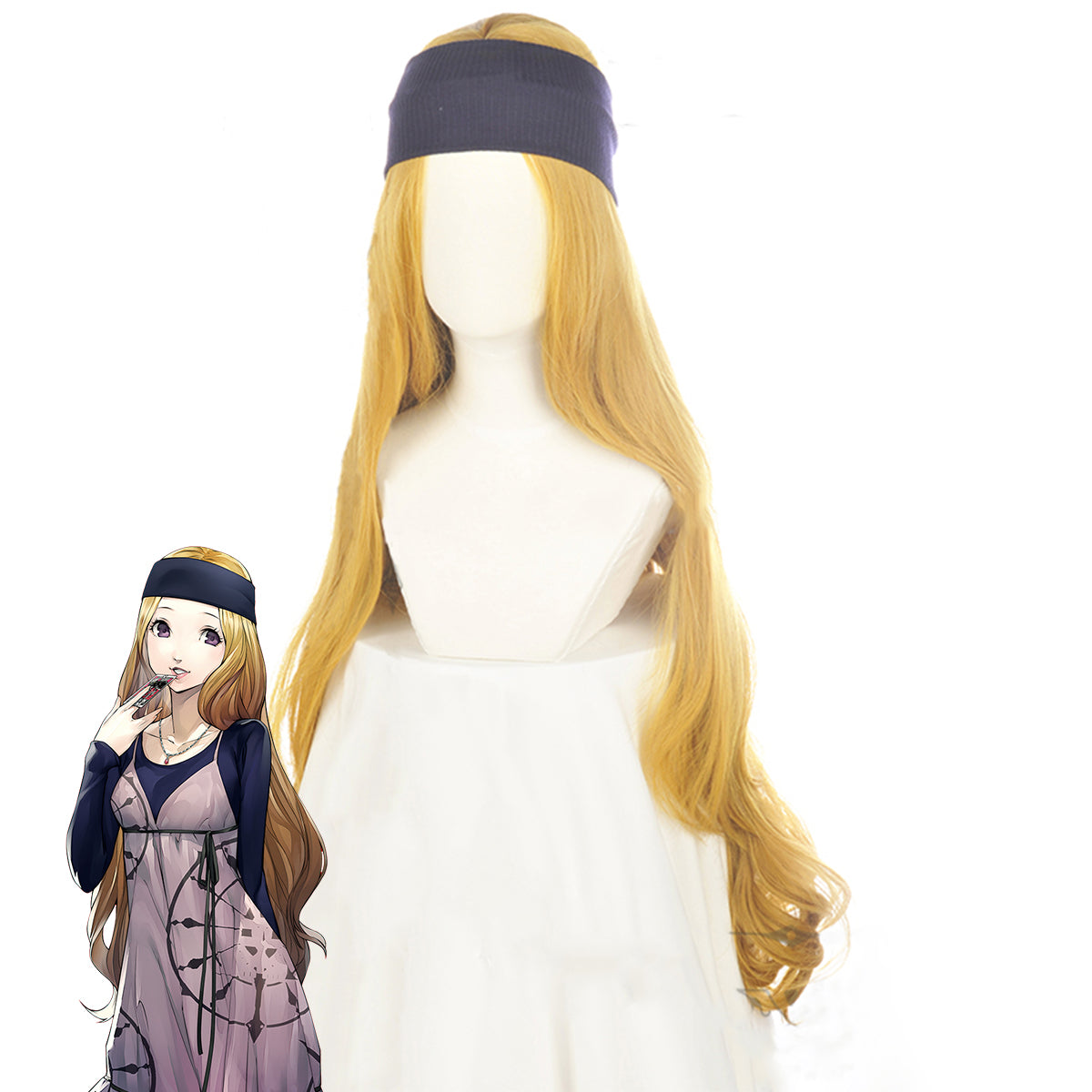 Peluca cosplay de plata de Arlan Honkai: Star Rail