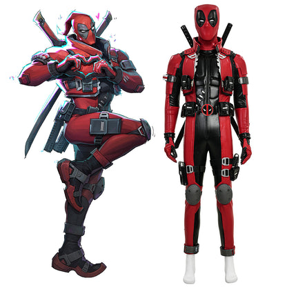 Marvel Rivals Deadpool Premium Edition Cosplay Costume