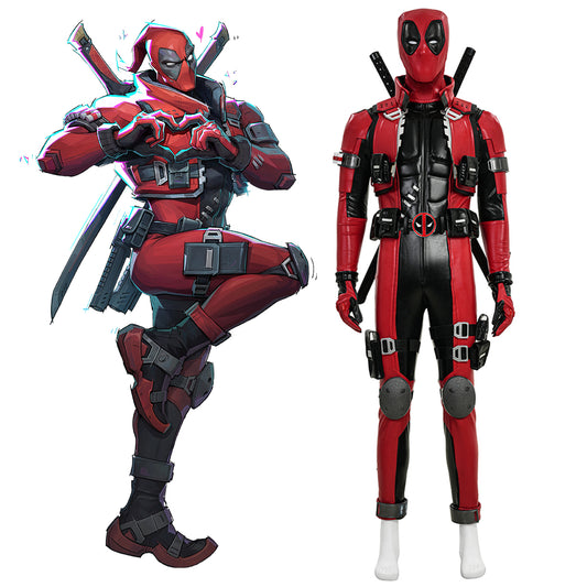 Marvel Rivals Deadpool Premium Edition Cosplay Costume