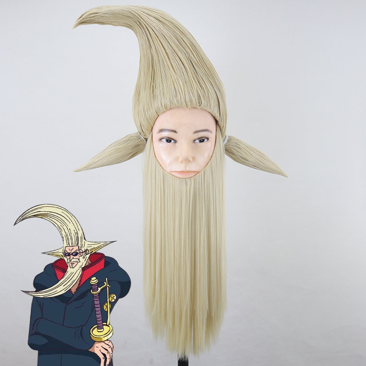 Motosega Uomo Denji Parrucca Cosplay Dorata