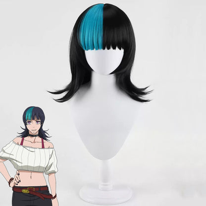 Motosega Uomo Denji Parrucca Cosplay Dorata