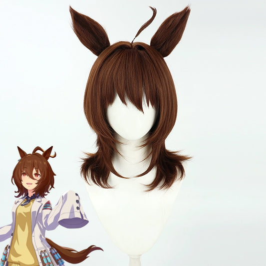 Uma Musume Pretty Derby Beginning Of A New Era Agens Tachyon Brown Cosplay Wig