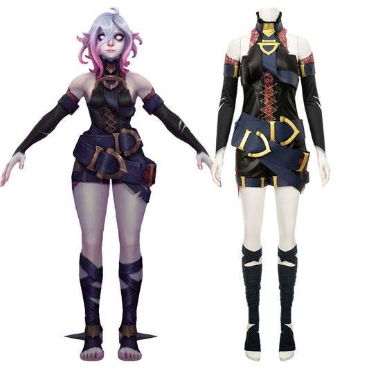 League of Legends LOL THE RESTRAINED HUNGER Briar Halloween Game Cosplay Costume