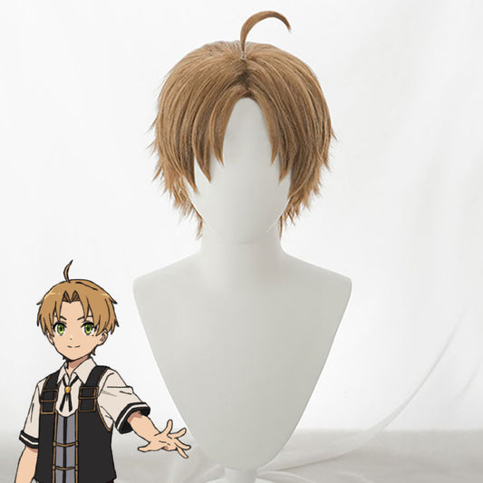 Mushoku Tensei: Jobless Reincarnation Rudeus Greyrat Golden Cosplay Wig