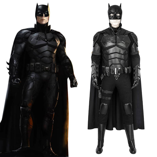 The batman 2022 movie Bruce Wayne Robert Pattinson Cosplay Costume
