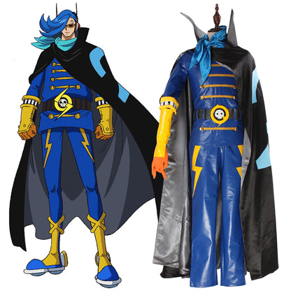 One Piece Vinsmoke Niji Cosplay Costume