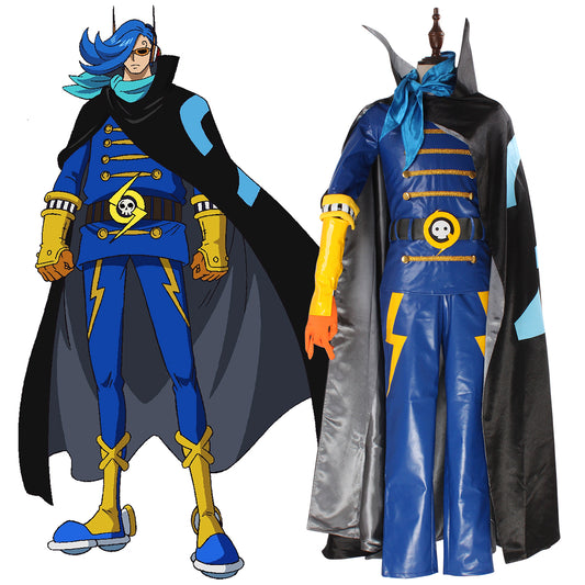 One Piece Vinsmoke Niji Cosplay Costume