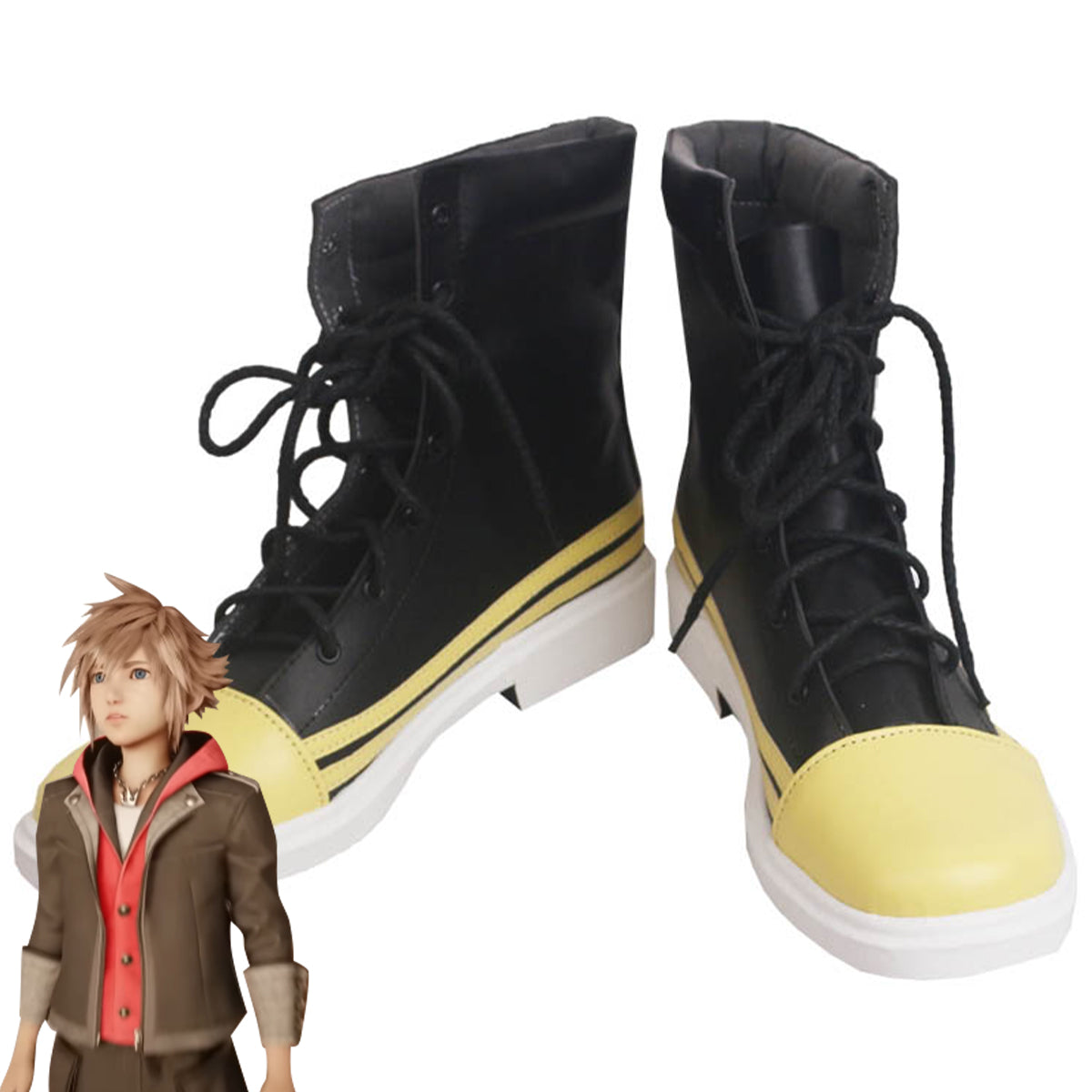 Akatsuki Deidara aus Naruto Halloween Weiße Schuhe Cosplay Stiefel