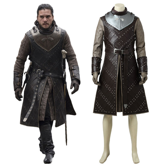 Game of Thrones Season 7 Jon Snow Cosplay Costume