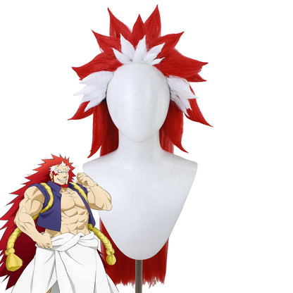 Daemons of the Shadow Realm Yomi No Tsugai Right Red White Cosplay Wig