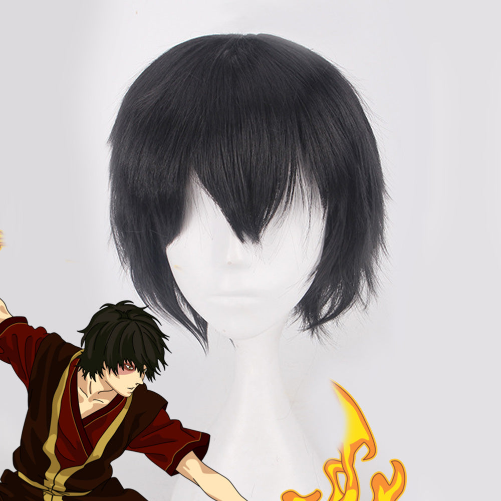 Avatar: The Last Airbender Prince Zuko Black Cosplay Wig