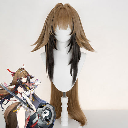 Tronçonneuse Homme Denji Doré Cosplay Perruque