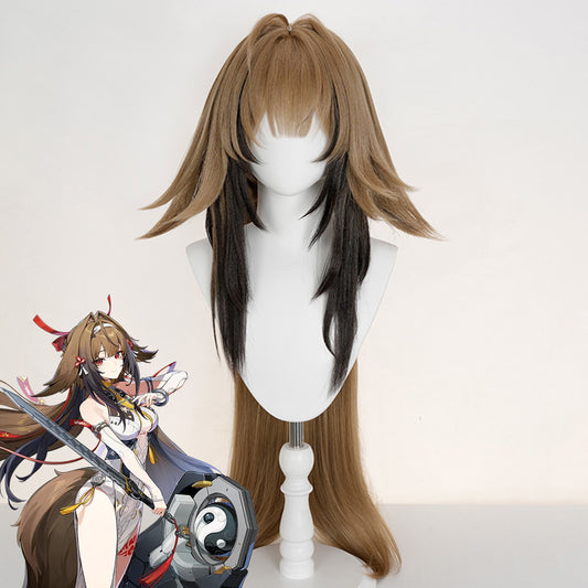 Tronçonneuse Homme Denji Doré Cosplay Perruque