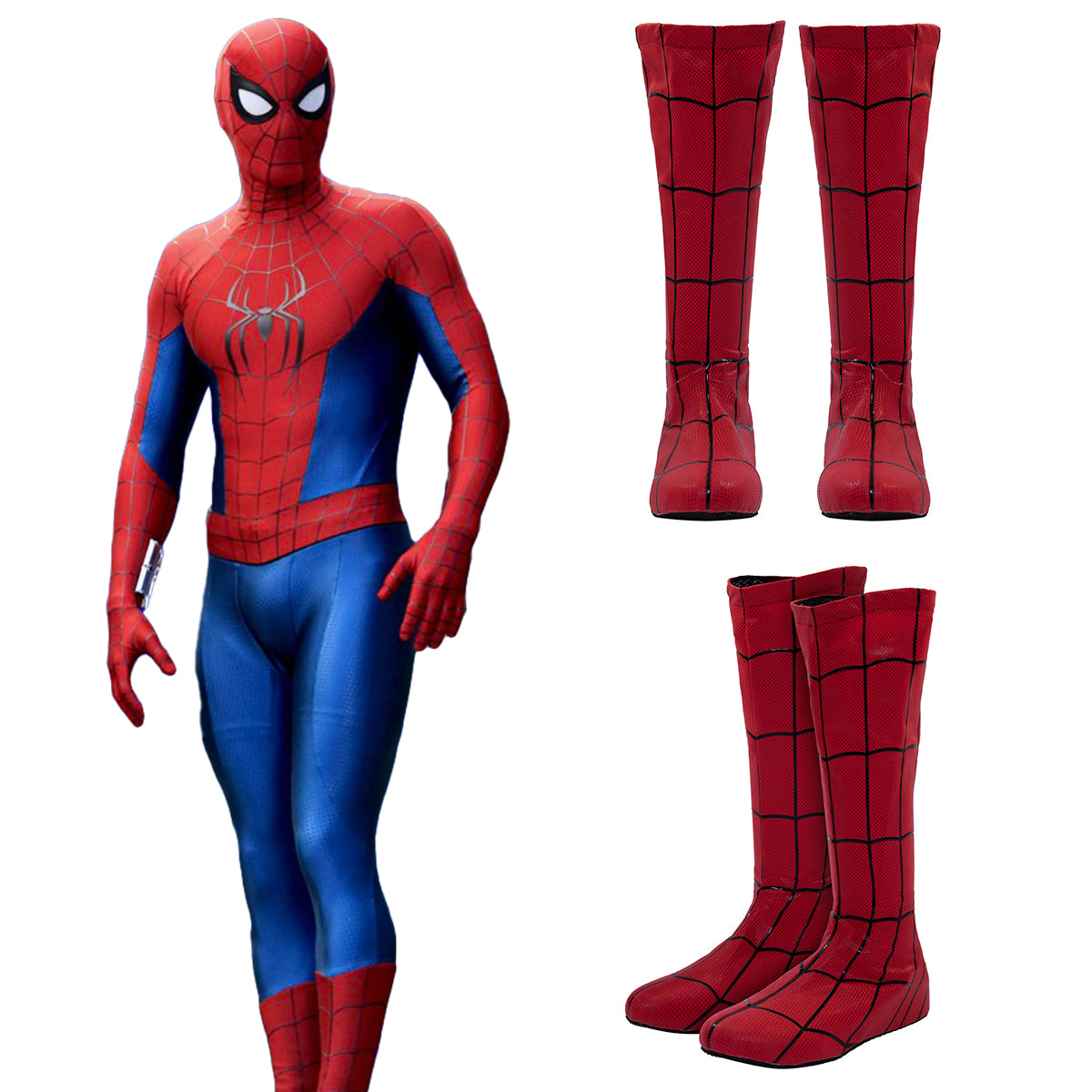 Spider-Man: Brand New Day Spider-Man 4 Peter Parker Red Shoes Cosplay Boots