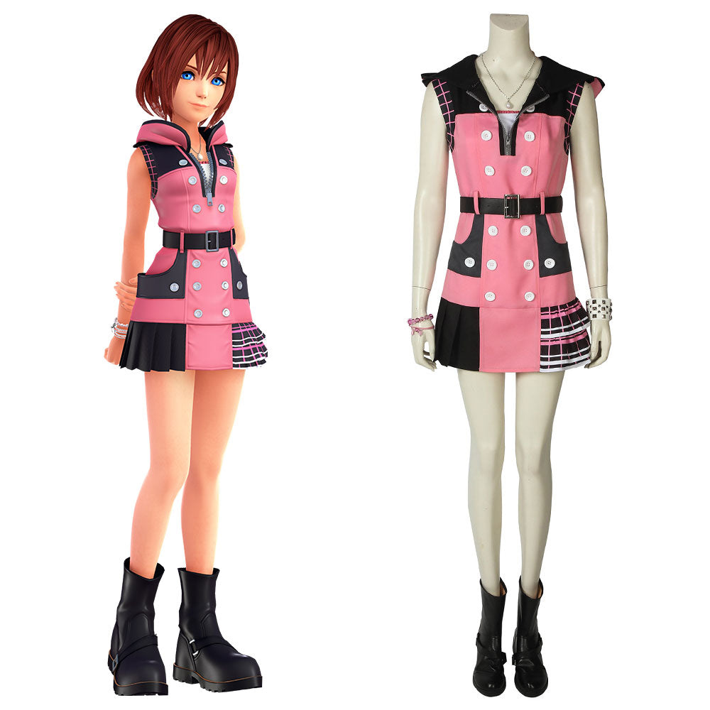 Kingdom Hearts III Kairi New Edition Cosplay Costume - A Edition