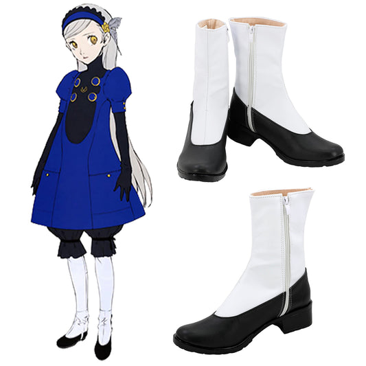 Akatsuki Deidara aus Naruto Halloween Weiße Schuhe Cosplay Stiefel