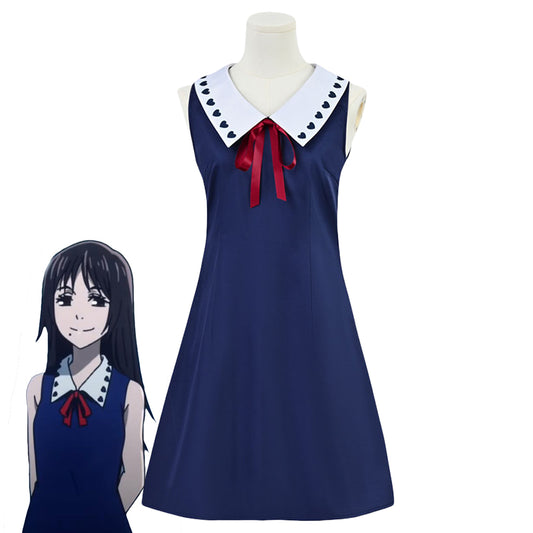 Jujutsu Kaisen 0 Rika Orimoto Blue Cosplay Costume