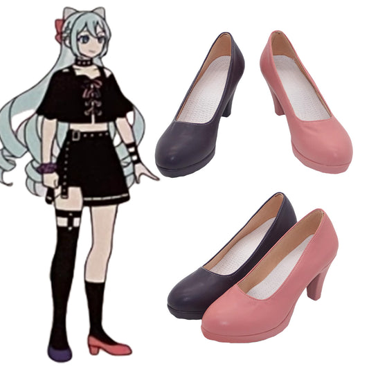 FE Engage Rosado Purple Pink Cosplay Shoes