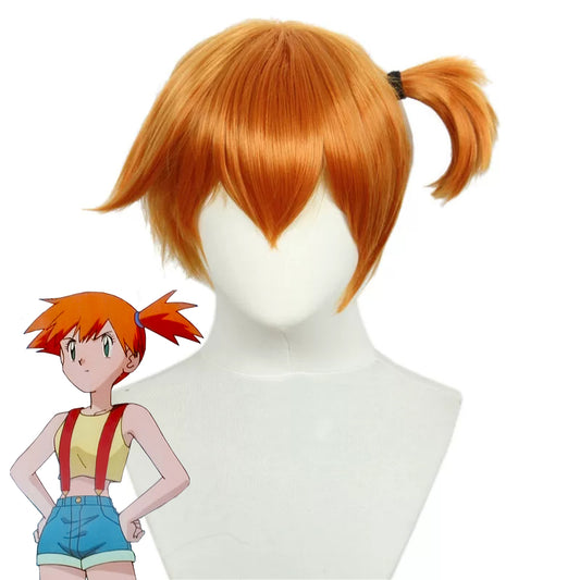 PM PM Misty Orange Cosplay Wig