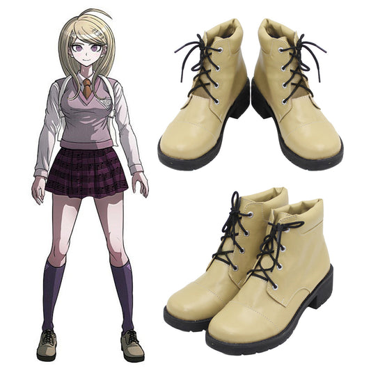 Danganronpa V3: Killing Harmony Akamatsu Kaede Yellow Shoes Cosplay Boots