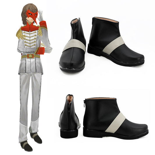 Persona 5 Goro Akechi Black Cosplay Shoes - B Edition