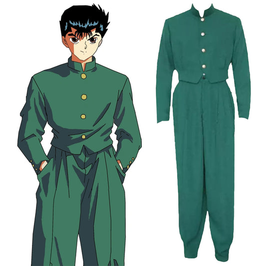 YuYu Hakusho Yusuke Urameshi Cosplay Costume