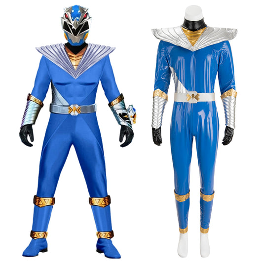 Power Rangers Cosmic Fury Cosmic Fury Blue Ranger Cosplay Costume