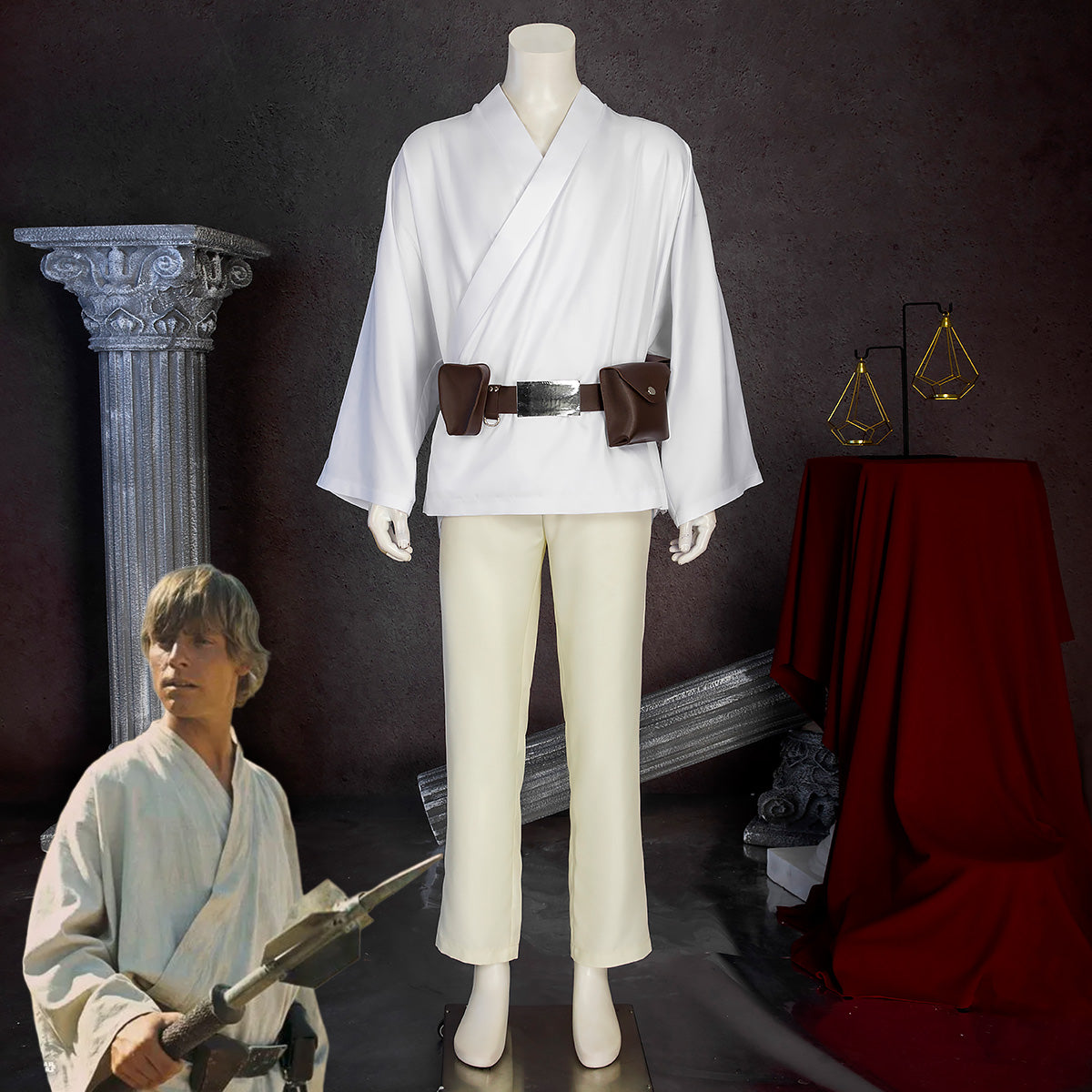 Star Wars Luke Skywalker Halloween Cosplay Costume