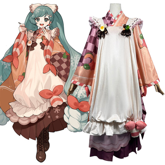 Vocaloid Hatsune Snow Miku 2024 Cosplay CostumeHatsune Snow Miku 2024 Cosplay Costume