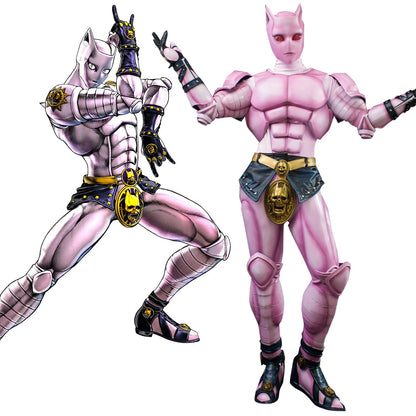 Jojo'S Bizarre Adventure Kira Yoshikage Killer Queen Cosplay Costume