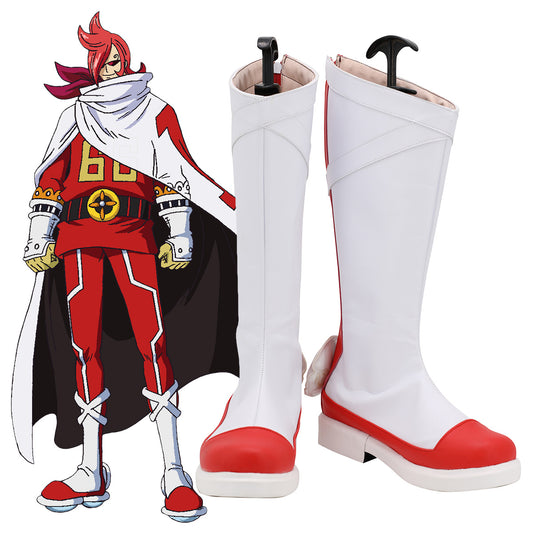 Akatsuki Deidara aus Naruto Halloween Weiße Schuhe Cosplay Stiefel
